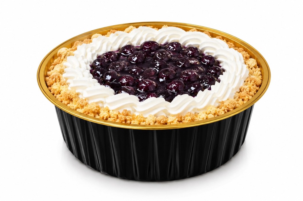 Pastalicious blueberry cheesecake — fresh blueberry topping
