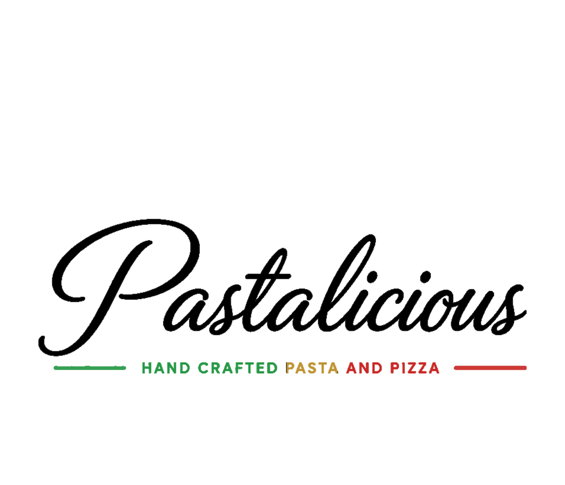 Pastalicious logo — signature pasta and brick oven pizza in Kingston