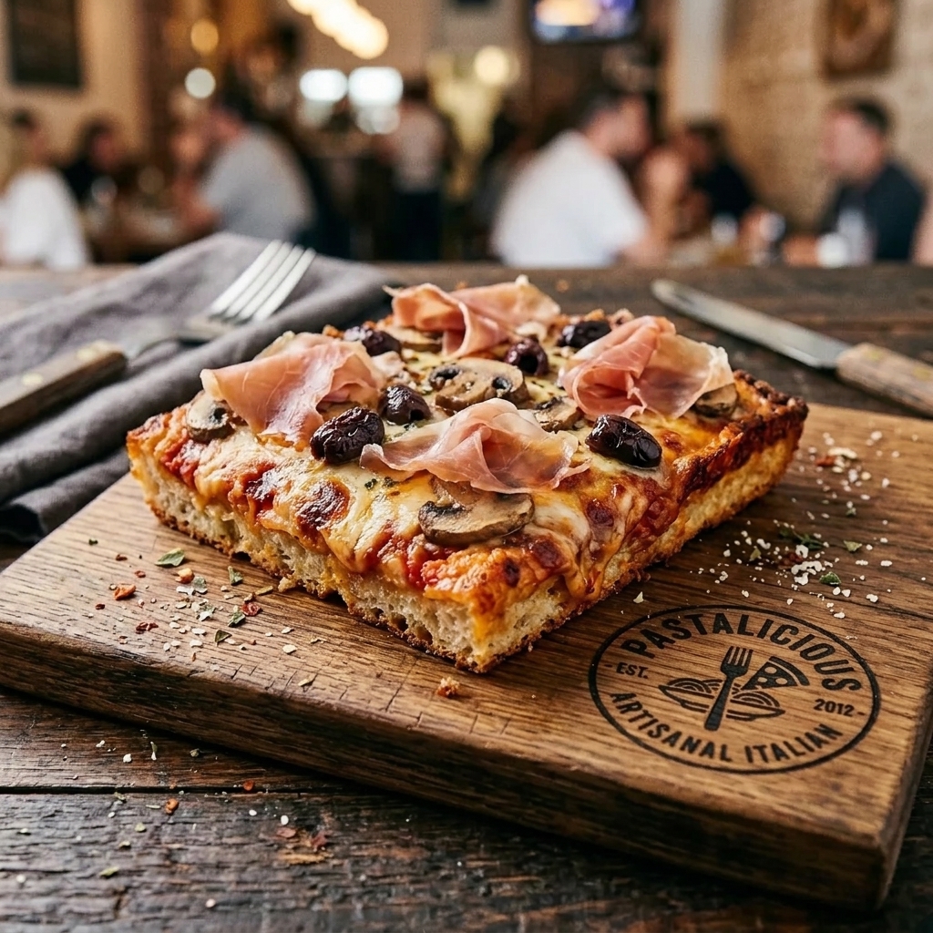 Capricciosa Rectangular Slice