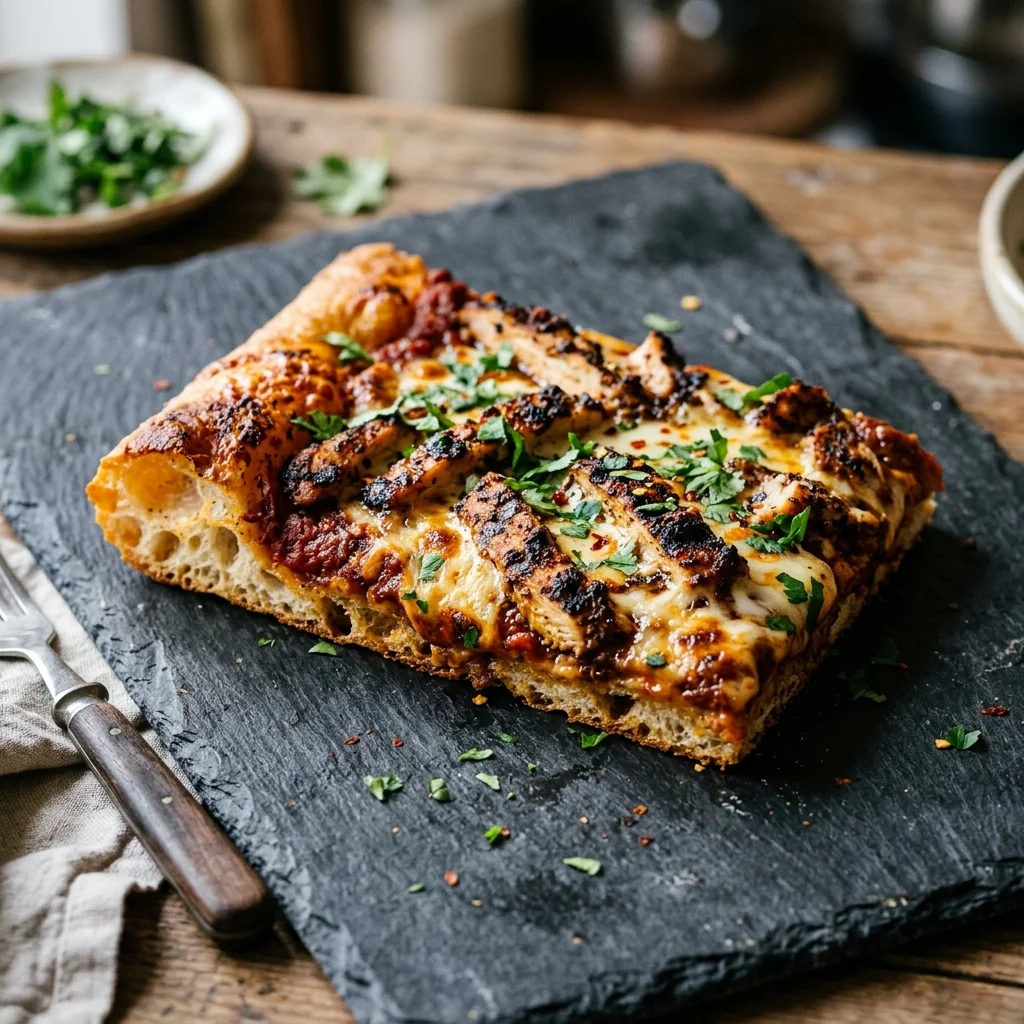 Jerk Chicken Rectangular Slice
