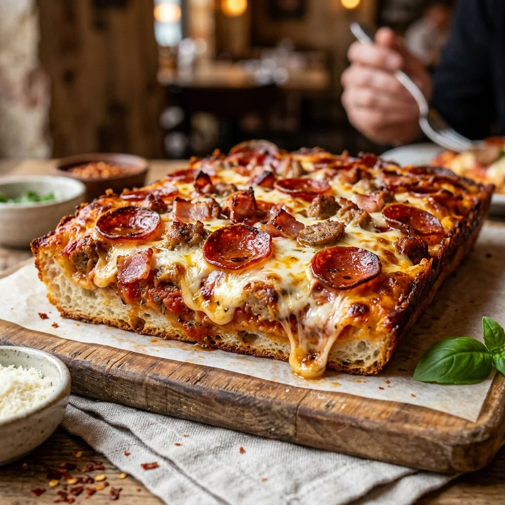 Meat Lover Rectangular Slice